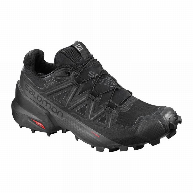 Salomon SPEEDCROSS 5 GORE-TEX Zapatillas Trail Running Mujer - Negras - Colombia (20798-JOXD)